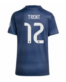 Real Madrid Alexander-Arnold #12 Maglia Gara Trasferta Repliche 2025-26 Donna Maniche Corte Real Madrid Alexander-Arnold #12 Maglia Gara Trasferta Repliche 2025-26 Donna Maniche Corte